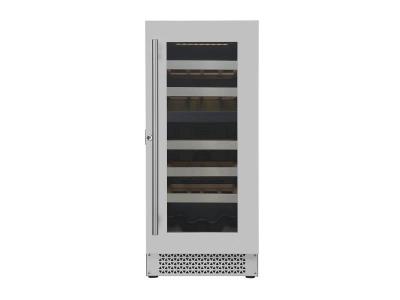 15" Cavavin Counter Depth Wine Cooler with Dual Temperature Zones - V-024WDZ