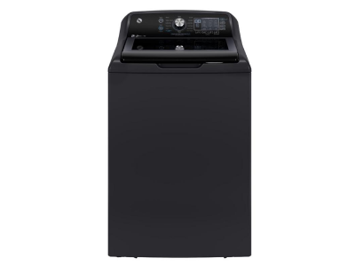 27" GE 5.3 Cu. Ft. Top Load Washer with SaniFresh Cycle in Diamond Grey - GTW690BMTDG