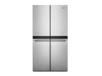 36" Whirlpool 19.4 Cu. Ft. Counter Depth 4 Door Refrigerator  - WRQA59CNKZ