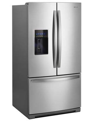 36" Whirlpool 27 Cu. Ft. Wide French Door Refrigerator - WRF767SDHZ