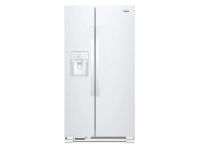 33" Whirlpool 21 Cu. Ft. Side-by-Side Refrigerator - WRS321SDHW