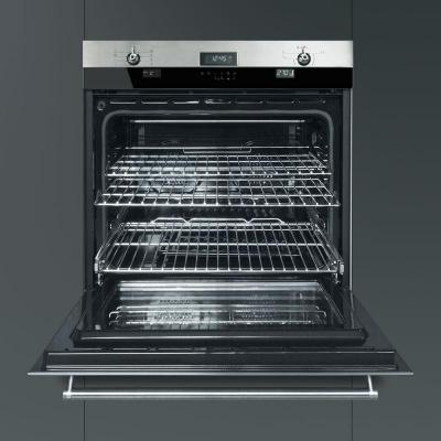 30" SMEG 3.64 Cu. Ft. Classica Oven with Thermo-Ventilated in Stainless Steel - SOU330X1