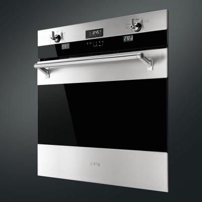 30" SMEG 3.64 Cu. Ft. Classica Oven with Thermo-Ventilated in Stainless Steel - SOU330X1
