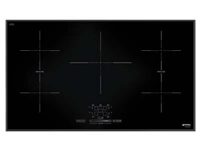 36" SMEG Hob Universale Induction Cooktop with 5 Cooking Zones in Black - SIMU536B