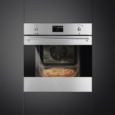 SMEG 2.54 Cu. Ft. Classica Oven with Thermo-Ventilated in Stainless Steel - SFU6302TVX