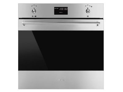 SMEG 2.54 Cu. Ft. Classica Oven with Thermo-Ventilated in Stainless Steel - SFU6302TVX