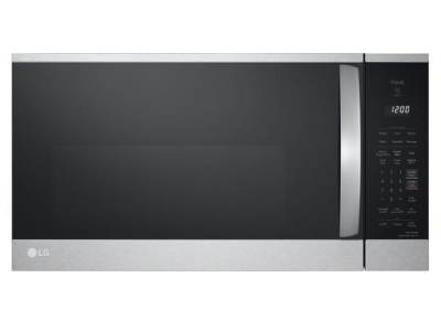 30" LG 1.8 Cu. Ft. Smart Wi-Fi Enabled Over-the-Range Microwave Oven - MVEM1825F