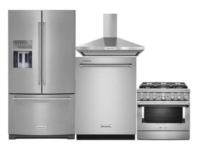 KitchenAid 4 Piece Appliance Package