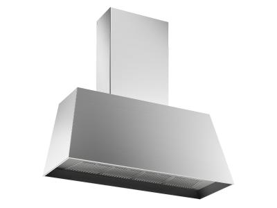 48" Bertazzoni Master Series Contemporary Canopy Hood In Stainless Steel - KMC48X