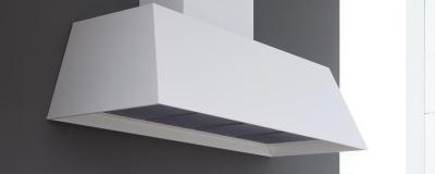 48" Bertazzoni Master Series Contemporary Canopy Hood In Matte White - KMC48BI