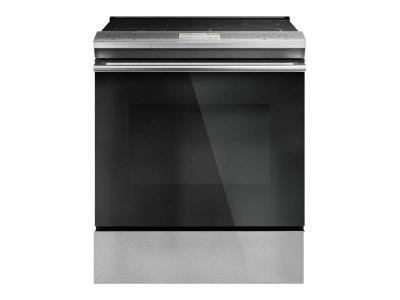 30" Café 5.3 Cu. Ft. Smart Slide-In Front-Control Induction and Convection Range - CHS90XM2NS5