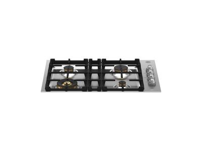 30" Bertazzoni Master Series Drop-in Gas Cooktop With 4 Brass Burners - MAST304QBXT