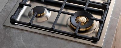 30" Bertazzoni Master Series Drop-in Gas Cooktop With 4 Brass Burners - MAST304QBXT