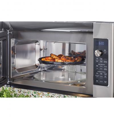 30" Café 1.7 Cu. Ft. Over-the-Range Microwave Oven in Matte Black - CVM517P3RD1