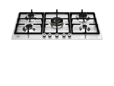 36" Bertazzoni Front Control Gas Cooktop with 5 Burners - PROF365CTXV