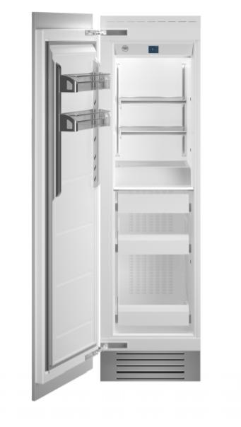 24" Bertazzoni 12.64 Cu. Ft. Built-In Freezer Column With Left Swing Door In Stainless Steel - REF24FCIPIXL