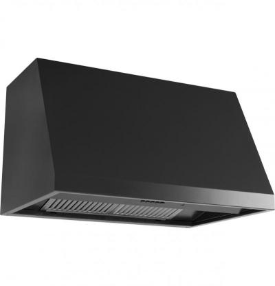 30" Café Wall Mount Commercial Hood In Matte Black - CVW93043PDS    ( TOP VENT ONLY )