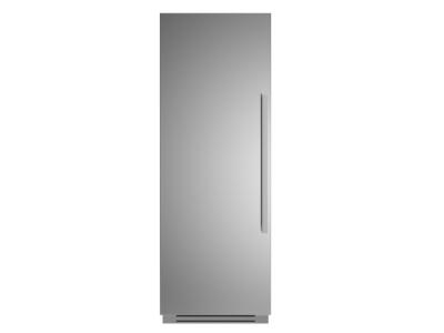 30" Bertazzoni 16.84 Cu. Ft. Built-In Freezer Column With Left Swing Door In Stainless Steel - REF30FCIPIXL