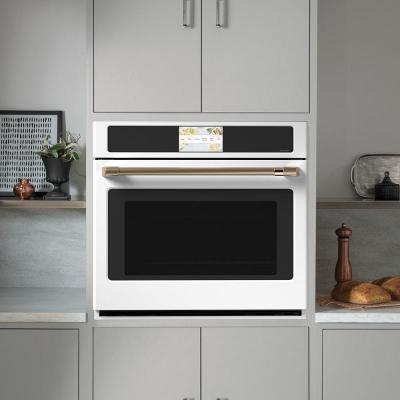 30" Café 5.0 Cu. Ft. Built-In Convection Single Wall Oven In Matte White - CTS90DP4NW2