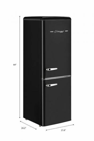 22" Unique 7 cu. ft. Electric Bottom-Mount Refrigerator - UGP-215L AC B