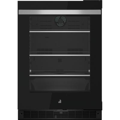 24" Jenn-Air NOIR Right Swing Under Counter Glass Door Refrigerator - JUGFR242HM