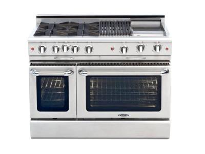 48" Capital 4.6 Cu. ft. Culinarian Series Pro-Style Gas Range - CGSR484BG-N