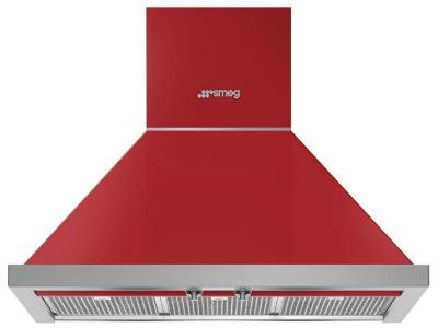 30" SMEG Portofino Wall Mount Hood - KPF30URD