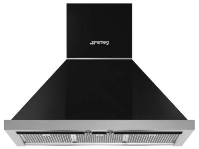 30" SMEG Portofino Wall Mount Hood - KPF30UBL