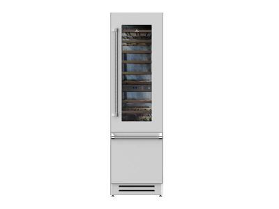 24" Hestan KRW Series Wine Refrigerator in Steeletto - KRWL24