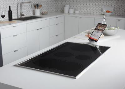 36" Hestan KICS Series  Smart Induction Cooktop in Black  - KICS36-BK