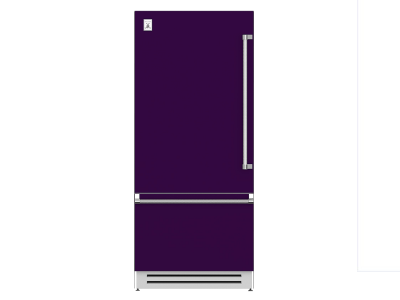 36" Hestan KRB Series Bottom Mount Refrigerator with Bottom Compressor - KRBL36-PP