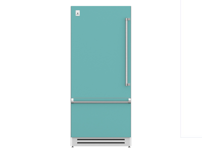 36" Hestan KRB Series Bottom Mount Refrigerator with Bottom Compressor - KRBL36-TQ