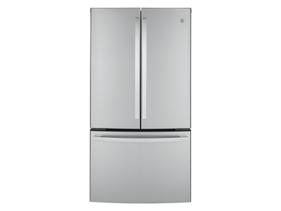 GE GWE19JGLWW 33 18.6 Cu. Ft. Counter Depth French Door Refrigerato