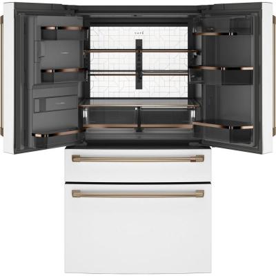 Café CXE22DP4PW2 36 22.3 Cu. Ft. Counter-Depth 4 Door French Door