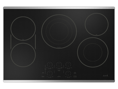 30" Café Touch Control Electric Cooktop in Stainless Steel - CEP90302TSS