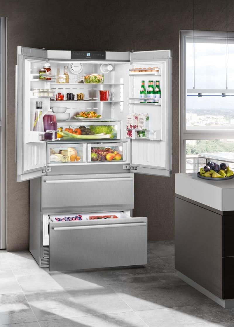 Liebherr CS2092 36 19.5 Cu. Ft. Freestanding Fridge-Freezer with No