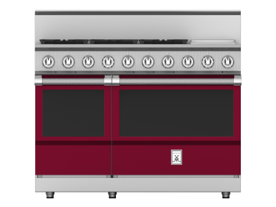 48" Hestan KRG Series Gas Range with 5-Burners in Tin Roof - KRG485GD-LP-BG