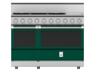 48" Hestan KRG Series Gas Range with 5-Burners in Grove - KRG485GD-LP-GR