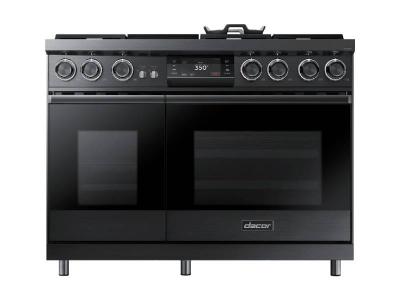 48" Dacor Pro Dual-Fuel Steam Range with Griddle - DOP48M96DPM