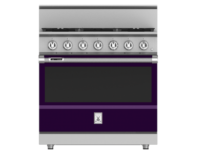 36" Hestan KRD Series Dual Fuel Range with 5-Burners - KRD365-NG-PP