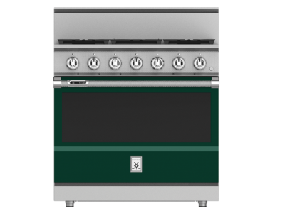 36" Hestan KRD Series Dual Fuel Range with 5-Burners - KRD365-NG-GR