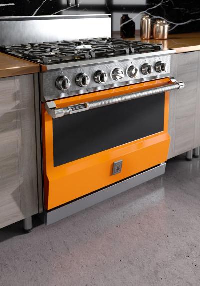 36" Hestan KRD Series Dual Fuel Range with 5-Burners - KRD365-NG