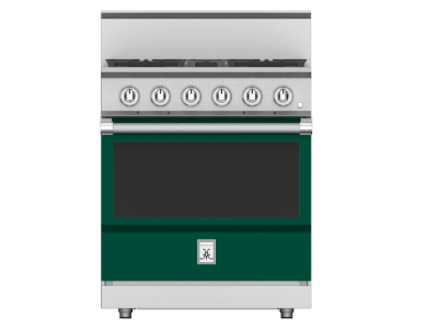 30" Hestan KRG Series Freestanding Professional Gas Range with 4 Burners - KRG304-LP-GR