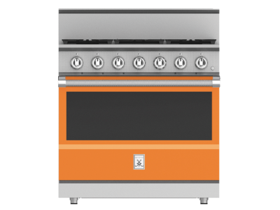 36" Hestan KRG Series Gas Range with 5-Burners - KRG365-LP-OR