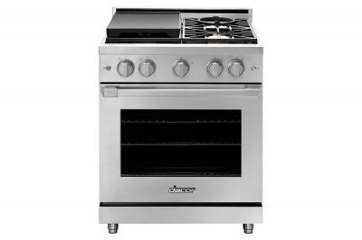 30" Dacor Gas Pro Range - HGPR30S/NG