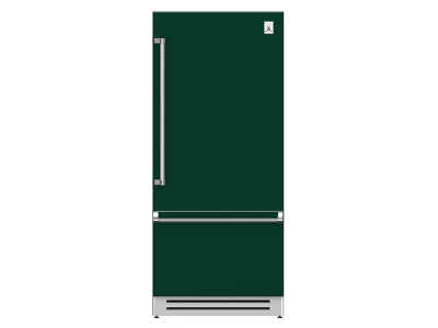 36" Hestan KRB Series Right-Hinge Bottom Mount Refrigerator with Bottom Compressor - KRBR36-GR