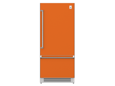 36" Hestan KRB Series Right-Hinge Bottom Mount Refrigerator with Bottom Compressor - KRBR36-OR