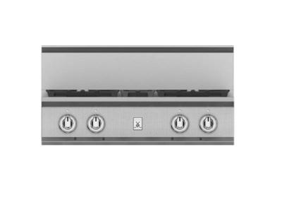 30" Hestan KRT Series 4-Burner Rangetop  with Natural Gas in Steeletto  - KRT304-NG