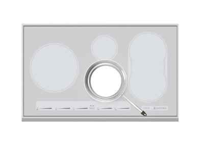 36" Hestan KICS Series  Smart Induction Cooktop in Mettallic Silver  - KICS36-MS