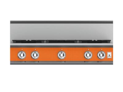 36" Hestan KRT Series 5-Burner Rangetop with Natural Gas in Citra - KRT365-NG-OR